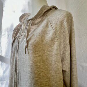 J.Jill Fit Women's Sweatshirt Hooded Jacket Long Tall